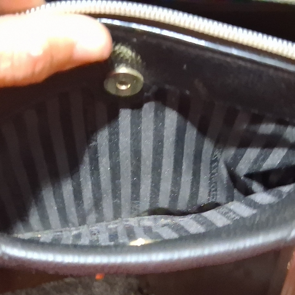 Victoria's Secret Black Quilted Clutch Chain Bag - Picture 4 of 6